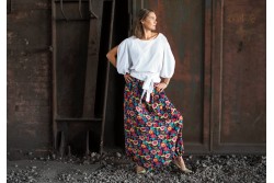 Cotton Poplin Prints flowered 2/4