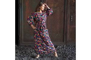Cotton Poplin Prints flowered 2/4