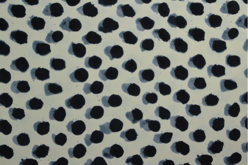 Lycra print 370-01 black / cream