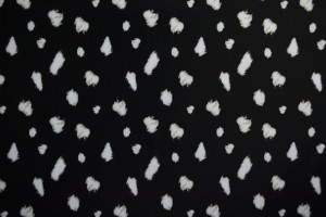 Lycra print 359-01 black