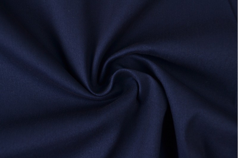 Cotton twill stretch 48 navy