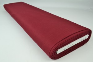 Cotton twill stretch 77 bordeaux