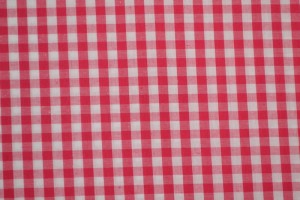 Cotton gingham checks 6.5 mm 160-02 dark pink