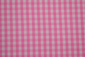 Cotton gingham checks 6.5 mm 160-03 pink
