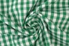 Cotton gingham checks 6.5 mm 160-09 dark green