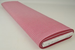 Cotton gingham checks 2.5 mm 162-01 red