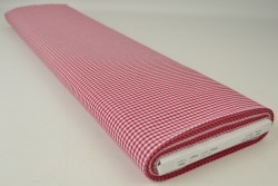 Cotton gingham checks 2.5 mm 162-01 red