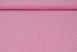 Cotton gingham checks 2.5 mm 162-03 pink