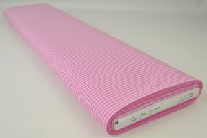 Cotton gingham checks 2.5 mm 162-03 pink