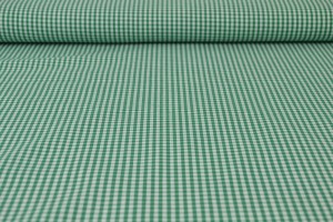 Cotton gingham checks 2.5 mm 162-09 dark green