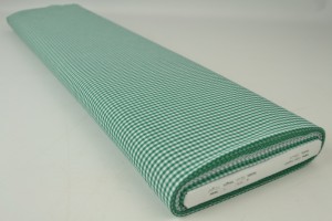 Cotton gingham checks 2.5 mm 162-09 dark green