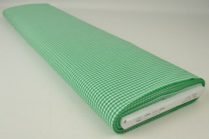 Cotton gingham checks 2.5 mm 162-10 green