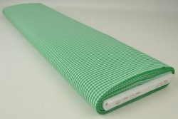 Cotton gingham checks 2.5 mm 162-10 green