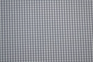 Cotton gingham checks 2.5 mm 162-11 grey