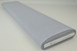 Cotton gingham checks 2.5 mm 162-11 grey