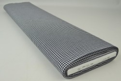 Cotton gingham checks 2.5 mm 162-13 black