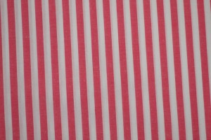 Cotton gingham stripes 6.5 mm 165-02 dark pink
