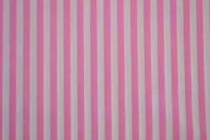Cotton gingham stripes 6.5 mm 165-03 pink