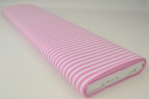 Cotton gingham stripes 6.5 mm 165-03 pink