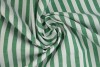 Cotton gingham stripes 6.5 mm 165-09 dark green