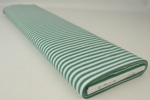 Cotton gingham stripes 6.5 mm 165-09 dark green
