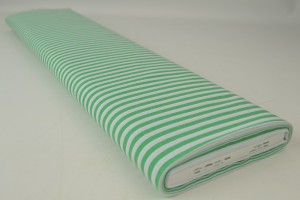 Cotton gingham stripes 6.5 mm 165-10 green