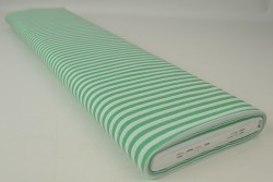 Cotton gingham stripes 6.5 mm 165-10 green