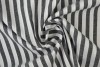 Cotton gingham stripes 6.5 mm 165-13 black