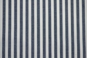 Cotton gingham stripes 6.5 mm 165-14 navy