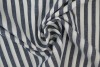 Cotton gingham stripes 6.5 mm 165-14 navy