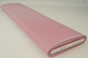 Cotton gingham stripes 2.5 mm 167-01 red