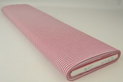 Cotton gingham stripes 2.5 mm 167-01 red