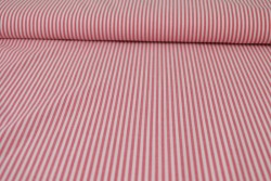 Cotton gingham stripes 2.5 mm 167-02 dark pink