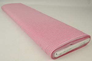 Cotton gingham stripes 2.5 mm 167-02 dark pink