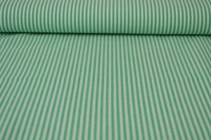 Cotton gingham stripes 2.5 mm 167-10 green