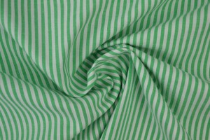 Cotton gingham stripes 2.5 mm 167-10 green
