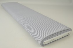 Cotton gingham stripes 2.5 mm 167-11 grey