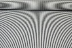 Cotton gingham stripes 2.5 mm 167-13 black