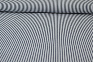 Cotton gingham stripes 2.5 mm 167-14 navy
