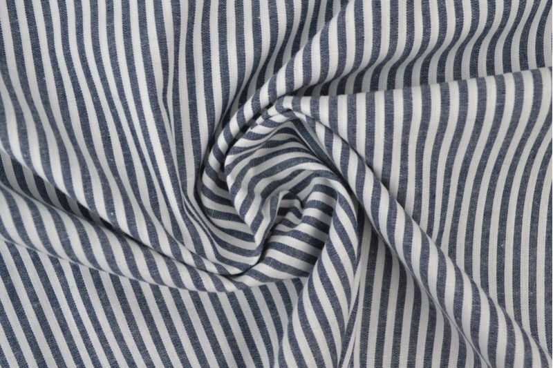Cotton gingham stripes 2.5 mm 167-14 navy
