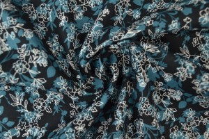Cotton print 8133-4 black