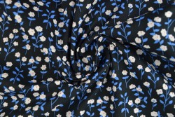 Cotton print 8195-4 black