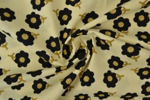 Cotton print 8204-4 black