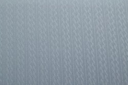 Jacquard cable knit fabric 25 silvergrey