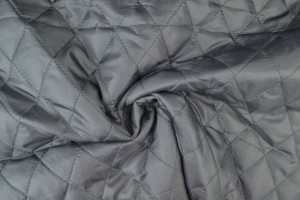 Quilted lining 17 dark grey