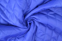 Quilted lining 28 dark blue