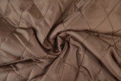 Quilted lining 43 brown