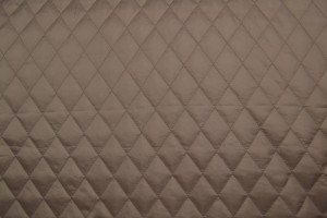 Quilted lining 69 taupe