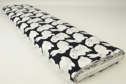 Cotton print 8210-1 black