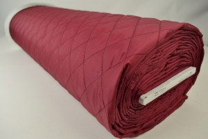 Quilted lining 77 bordeaux